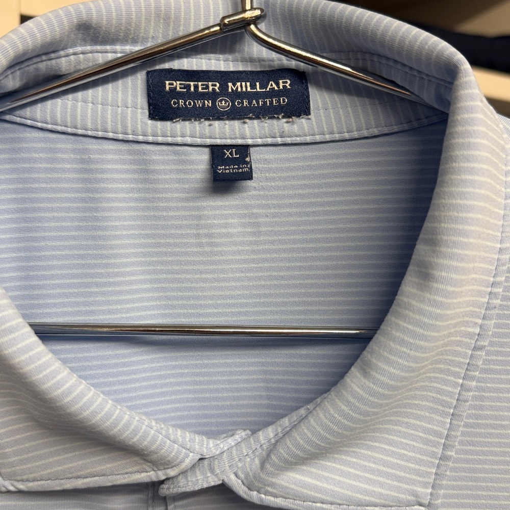 Peter Millar Crown Crafted Polo Size XL - Picture 2 of 2
